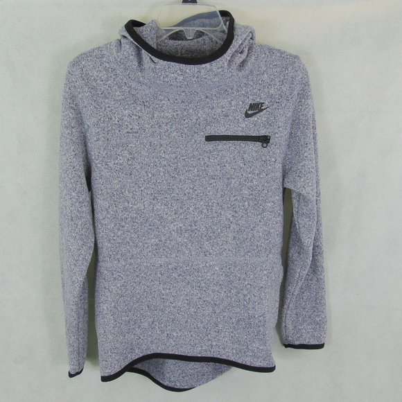 Nike Tops - Nike Hoodie Gray & Black Women's size S